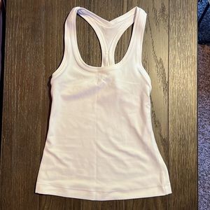 white cool rb short tank *nulu